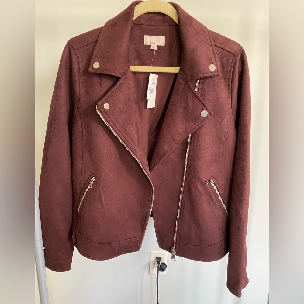 Loft Faux Suede Moro Jacket
